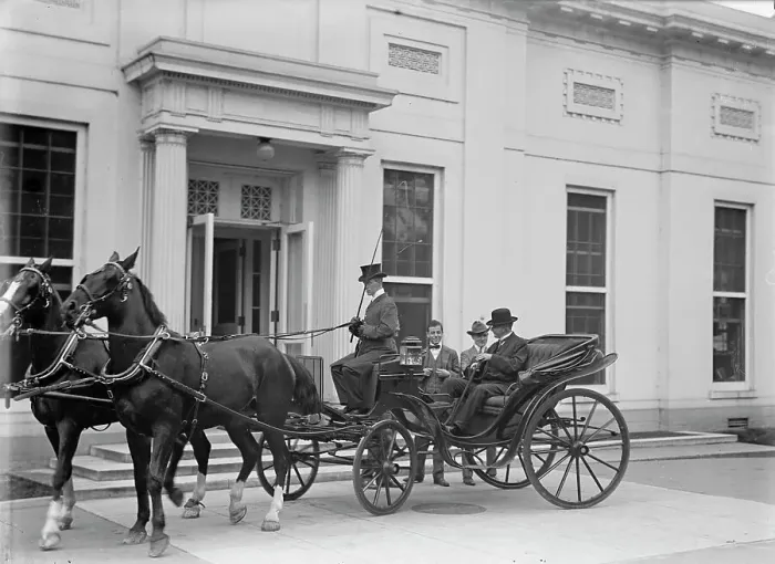 Framed Print : Albert Sidney Burleson, Rep. from Texas - In Carriage, 1914. Creator: Harris & Ewing. Albert Sidney Burleson, Rep. from Texas - In Carriage, 1914. Creator: Harris & Ewing Framed Print : Albert Sidney Burleson, Rep. from Texas - In Carriage, 1914. Creator: Harris & Ewing. Albert Sidney Burleson, Rep. from Texas - In Carriage, 1914. Creator: Harris & Ewing