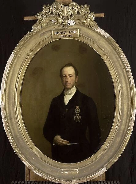 Albertus Jacob Duymaer van Twist (1809-87). Gouverneur-generaal (1851-55), 1861. Creator: Herman Antonie de Bloeme