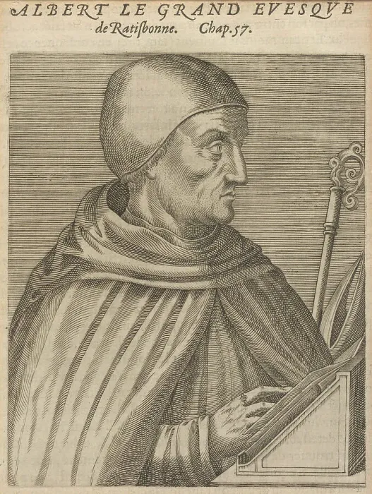 Framed Print : Albertus Magnus, 16th century. Creator: Unknown artist Framed Print : Albertus Magnus, 16th century. Creator: Unknown artist
