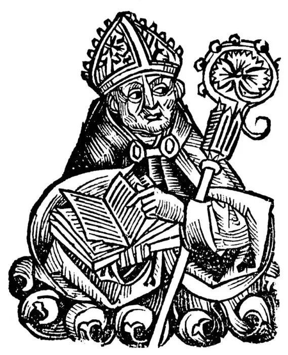 Framed Print : Albertus Magnus (c1200-1280) German-born Dominican friar, 1493 Framed Print : Albertus Magnus (c1200-1280) German-born Dominican friar, 1493