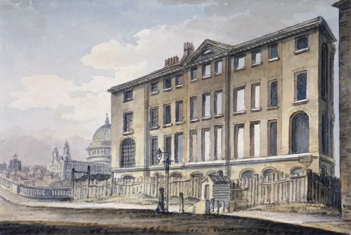 Framed Print : Albion Place, Southwark, London, 1803. Artist: SW