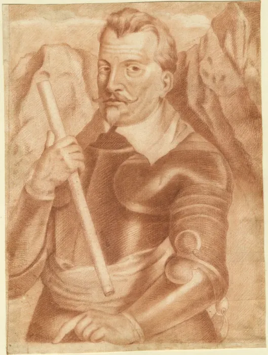 Framed Print : Albrecht von Wallenstein (1583-1634), 1630. Artist: Anonymous Framed Print : Albrecht von Wallenstein (1583-1634), 1630. Artist: Anonymous
