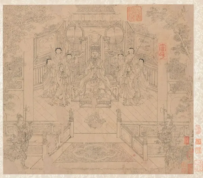 Framed Print : Album of Daoist and Buddhist Themes, 1200s. Creator: Unknown Framed Print : Album of Daoist and Buddhist Themes, 1200s. Creator: Unknown