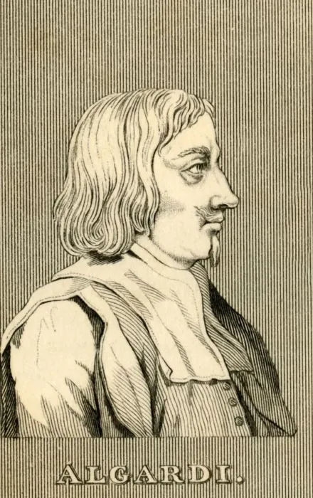 Framed Print : Alcardi, (1598-1654), 1830. Creator: Unknown Framed Print : Alcardi, (1598-1654), 1830. Creator: Unknown