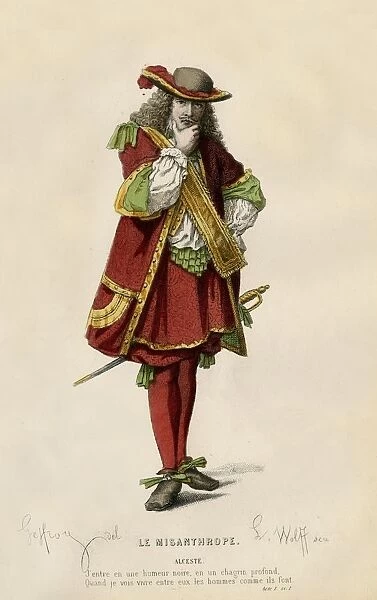 Alceste, 1868. Creator: L Wolff