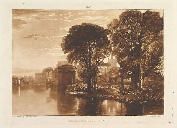 The Alcove, Isleworth (Liber Studiorum, part XIII, plate 63), January 1, 1819