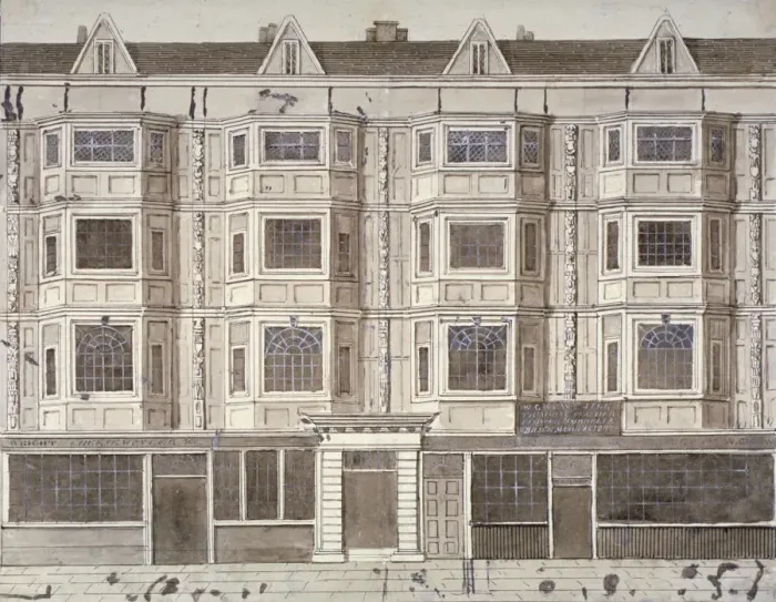 Framed Print : Aldersgate Street, London, c1820(?) Framed Print : Aldersgate Street, London, c1820(?)