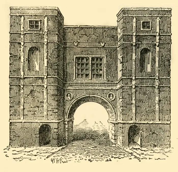Framed Print : Aldgate, (c1872). Creator: Unknown Framed Print : Aldgate, (c1872). Creator: Unknown