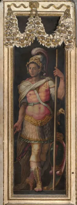 Framed Print : Alessandro de Medici (1510-1537) called il Moro (the Moor), Duke of Florence, 1555-1562. Artist: Vasari, Giorgio (1511-1574) Framed Print : Alessandro de Medici (1510-1537) called il Moro (the Moor), Duke of Florence, 1555-1562. Artist: Vasari, Giorgio (1511-1574)