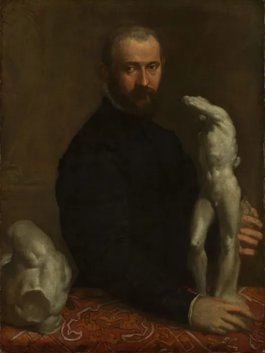 Framed Print : Alessandro Vittoria (1524 / 25-1608), ca. 1580. Creator: Paolo Veronese Framed Print : Alessandro Vittoria (1524 / 25-1608), ca. 1580. Creator: Paolo Veronese