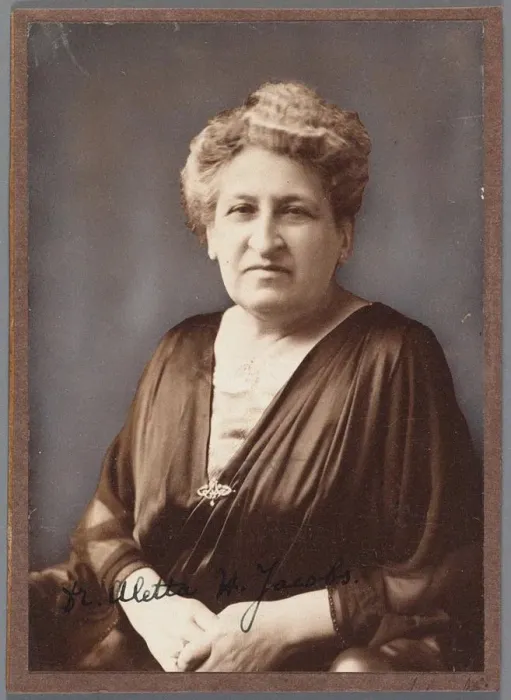 Framed Print : Aletta Jacobs (1854-1929). Artist: Anonymous Framed Print : Aletta Jacobs (1854-1929). Artist: Anonymous