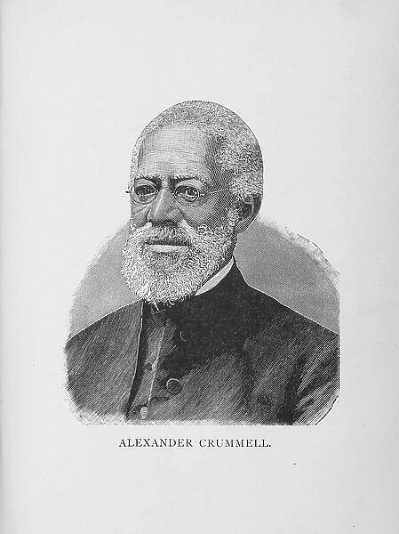 Alexander Crummell, 1887. Creator: Unknown