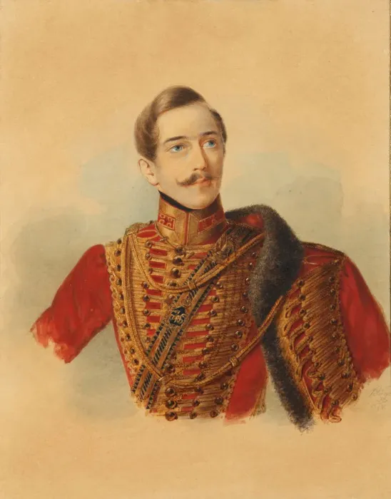 Framed Print : Alexander Frantsevich Tiran (1815-1865), 1838