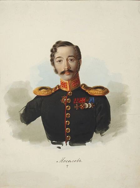 Alexander Fyodorovich Mosolov (1808-1860), 1839