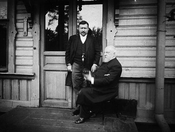 Alexander Glazunov (1865-1936) and Mily Balakirev (1837-1910)