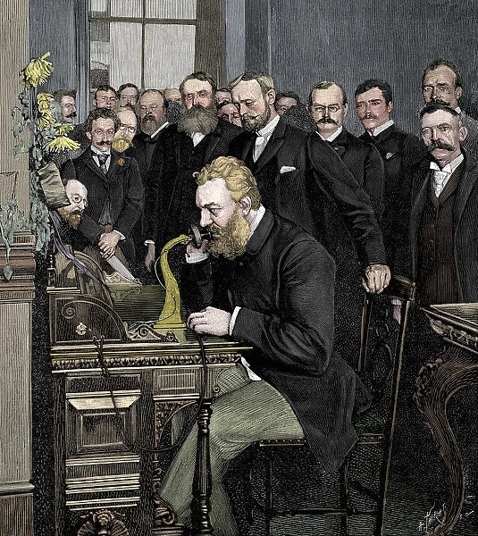 Alexander Graham Bell (1847-1922), Scottish-born American inventor