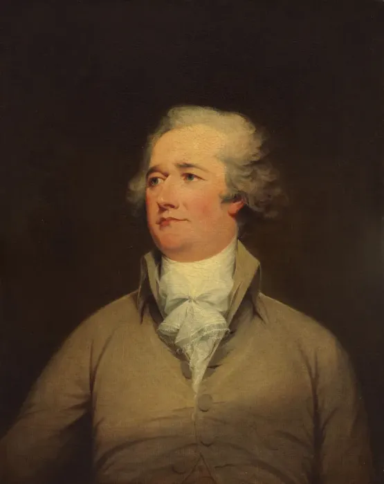 Framed Print : Alexander Hamilton, c. 1792. Creator: John Trumbull