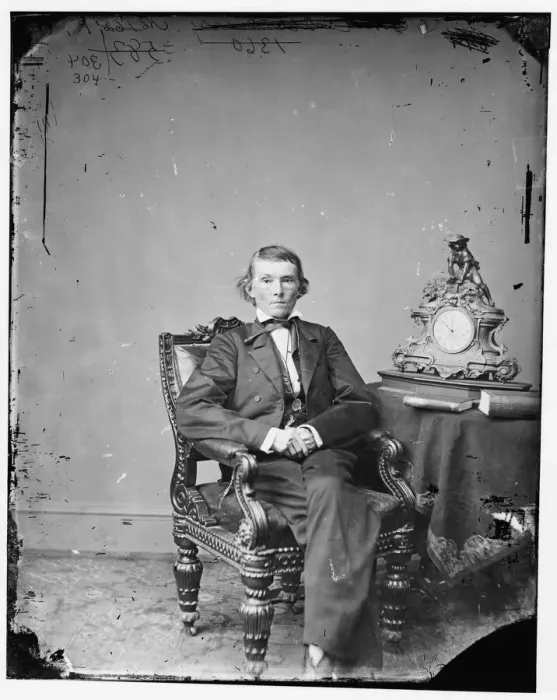 Framed Print : Alexander Hamilton Stephens of Georgia, Vice-President of the Confederacy, c. 1865-1880. Creator: Unknown Framed Print : Alexander Hamilton Stephens of Georgia, Vice-President of the Confederacy, c. 1865-1880. Creator: Unknown