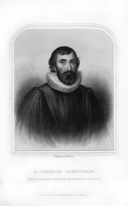 Framed Print : Alexander Henderson, Scottish theologian, (1870). Artist:s Freeman Framed Print : Alexander Henderson, Scottish theologian, (1870). Artist:s Freeman
