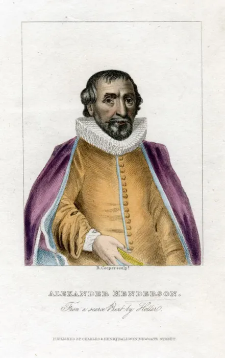 Framed Print : Alexander Henderson, Scottish theologian, (early 19th century). Artist: R Cooper Framed Print : Alexander Henderson, Scottish theologian, (early 19th century). Artist: R Cooper