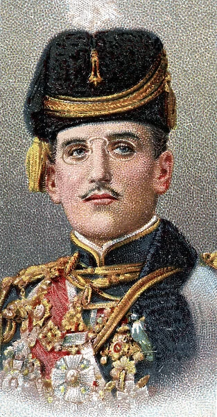 Alexander I (1888-1934), King of the Serbs, Croats and Slovenes, 1917