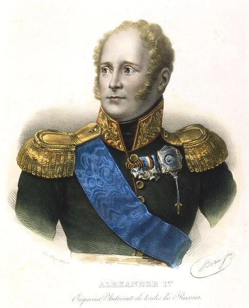 Alexander I, Tsar of Russia, c1801-1825