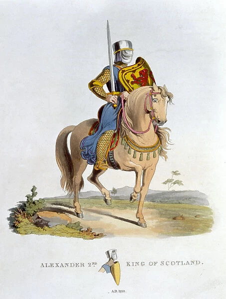 Alexander II, King of Scotland, (1824)