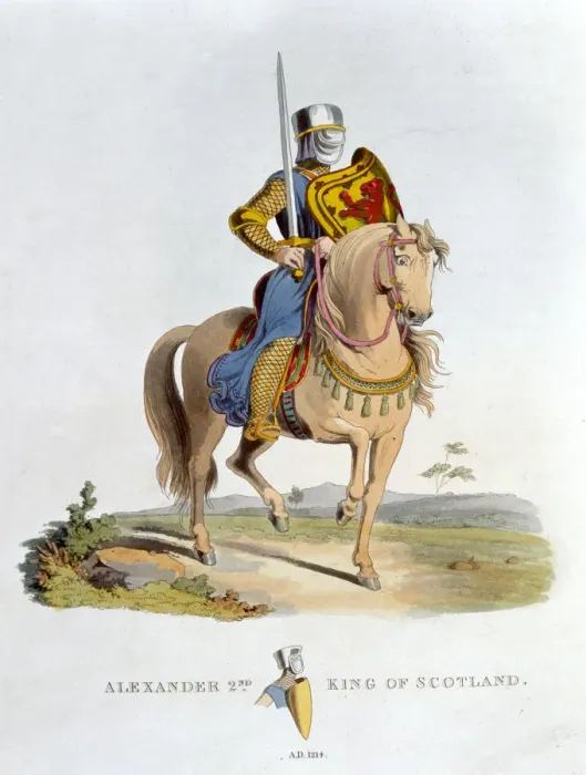 Framed Print : Alexander II, King of Scotland, (1824) Framed Print : Alexander II, King of Scotland, (1824)
