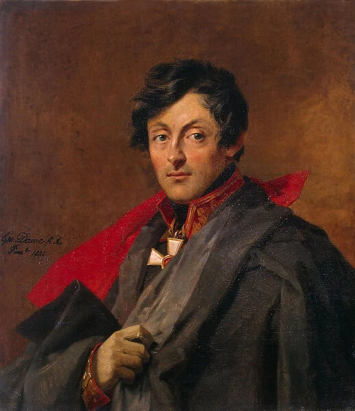 Alexander Ivanovich Count Osterman-Tolstoy (1770-1857), 1825. Artist: Dawe, George (1781-1829)