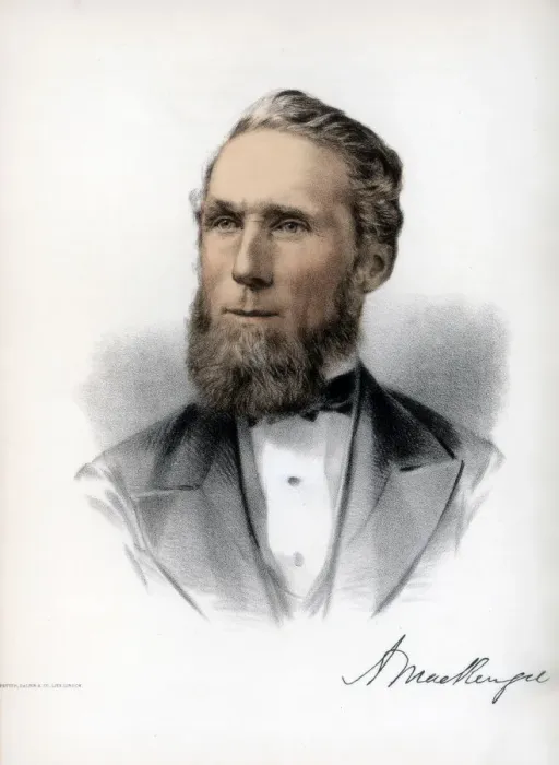 Framed Print : Alexander Mackenzie, second Prime Minister of Canada, c1890. Artist: Cassell, Petter & Galpin Framed Print : Alexander Mackenzie, second Prime Minister of Canada, c1890. Artist: Cassell, Petter & Galpin