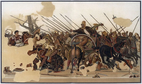 The Alexander Mosaic, c79 AD, (1902)