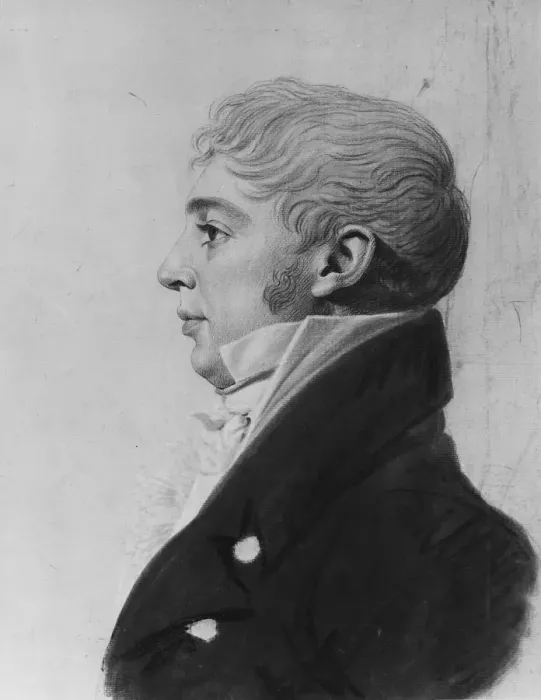 Framed Print : Alexander Rider (?), 1808-9. Creator: Charles Balthazar Julien Fevret de Saint-Memin Framed Print : Alexander Rider (?), 1808-9. Creator: Charles Balthazar Julien Fevret de Saint-Memin