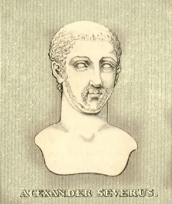 Framed Print : Alexander Severus, (c208- 235), 1830. Creator: Unknown Framed Print : Alexander Severus, (c208- 235), 1830. Creator: Unknown
