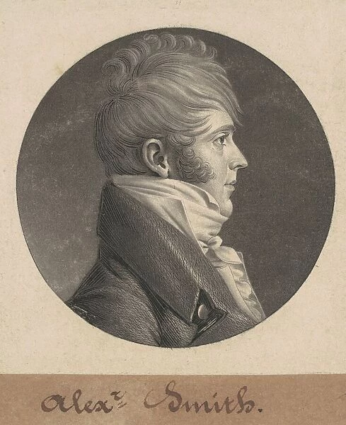 Alexander Smith, 1804. Creator: Charles Balthazar Julien Fevret de Saint-Memin
