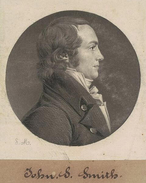 Alexander Smyth, 1807. Creator: Charles Balthazar Julien Fevret de Saint-Memin