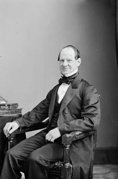 Framed Print : Alexander Stewart, between 1855 and 1865. Creator: Unknown Framed Print : Alexander Stewart, between 1855 and 1865. Creator: Unknown