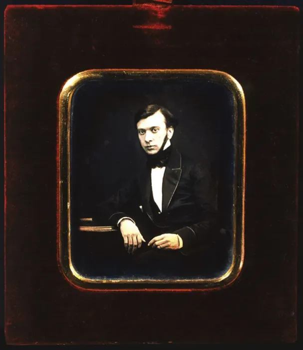 Framed Print : Alexander Sukhovo-Kobylin, Russian playwright, 1850