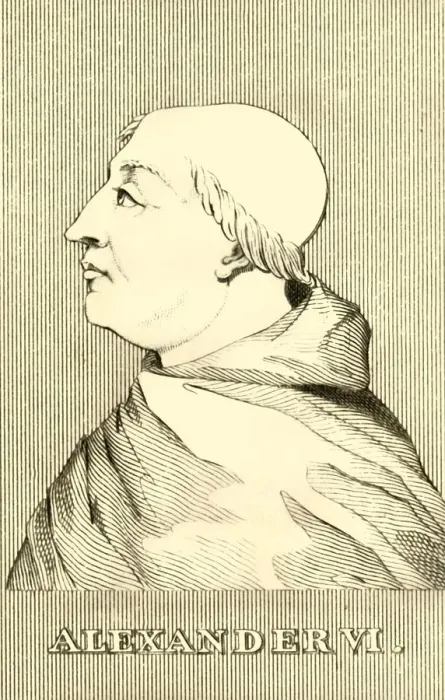 Framed Print : Alexander VI, (1431-1503), 1830. Creator: Unknown Framed Print : Alexander VI, (1431-1503), 1830. Creator: Unknown
