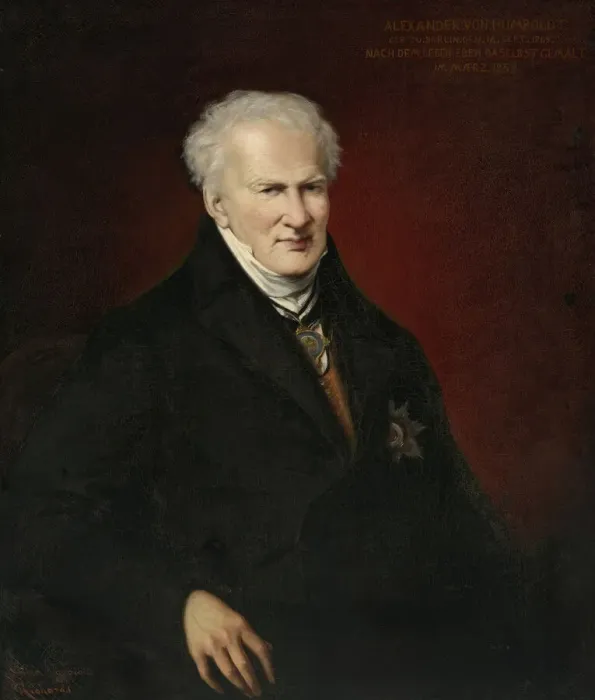 Framed Print : Alexander von Humboldt, 1855. Creators: Emma Gaggiotti-Richards, Alexander von Humboldt Framed Print : Alexander von Humboldt, 1855. Creators: Emma Gaggiotti-Richards, Alexander von Humboldt