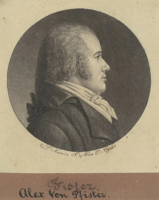 Framed Print : Alexander von Pfister, 1796-1797. Creator: Charles Balthazar Julien Fé Framed Print : Alexander von Pfister, 1796-1797. Creator: Charles Balthazar Julien Fé