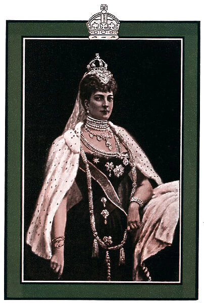 Alexandra of Denmark (1844-1925), Queen Consort to King Edward VII, 1902-1903
