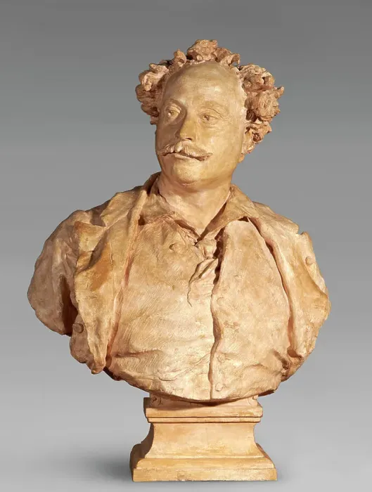Framed Print : Alexandre Dumas Fils, 1873. Creator: Jean-Baptiste Carpeaux Framed Print : Alexandre Dumas Fils, 1873. Creator: Jean-Baptiste Carpeaux