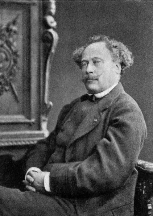 Framed Print : Alexandre Dumas the Younger, French playwright and novelist, 1884 Framed Print : Alexandre Dumas the Younger, French playwright and novelist, 1884