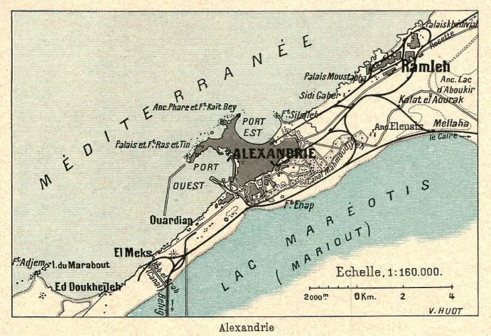 Framed Print : Alexandrie; Le Nord-Est Africain, 1914. Creator: Unknown Framed Print : Alexandrie; Le Nord-Est Africain, 1914. Creator: Unknown