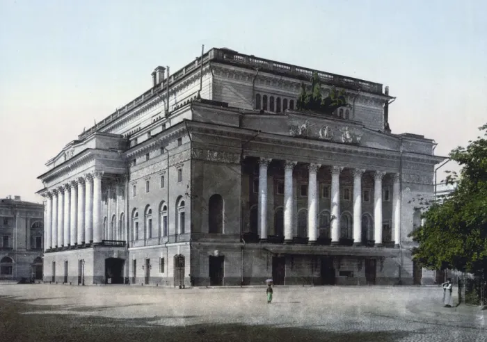 Framed Print : The Alexandrinsky Theatre, St Petersburg, Russia, c1890-c1905 Framed Print : The Alexandrinsky Theatre, St Petersburg, Russia, c1890-c1905