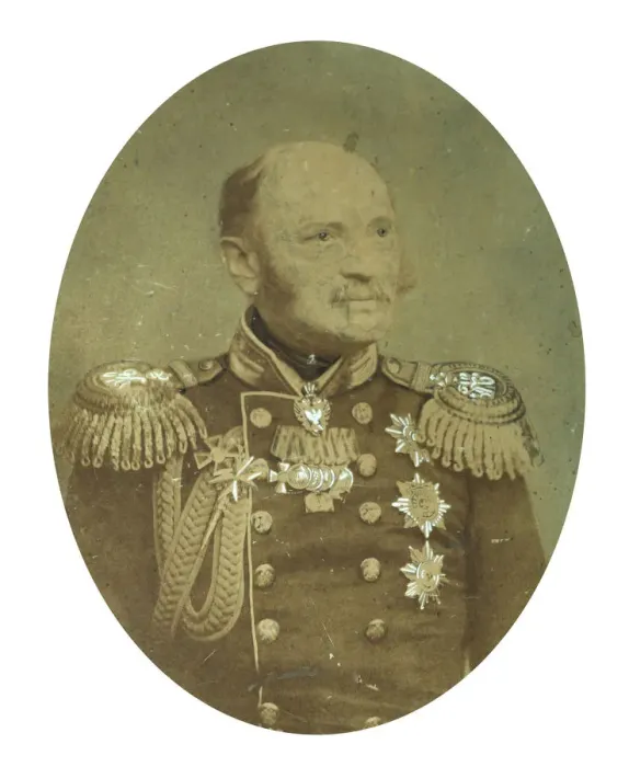 Framed Print : Alexei Illarionovich Filosofov (1800-1874), 1850-1860s. Artist: Anonymous Framed Print : Alexei Illarionovich Filosofov (1800-1874), 1850-1860s. Artist: Anonymous