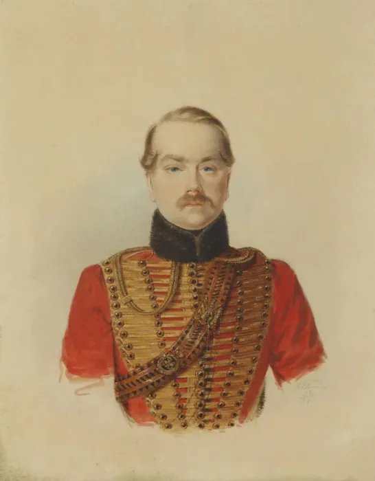 Framed Print : Alexey Alexeyevich Yakovlev, 1838
