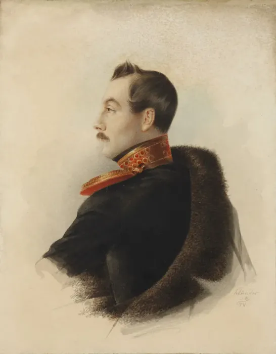 Framed Print : Alexey Grigoryevich Stolypin (1805-1847), 1838 Framed Print : Alexey Grigoryevich Stolypin (1805-1847), 1838