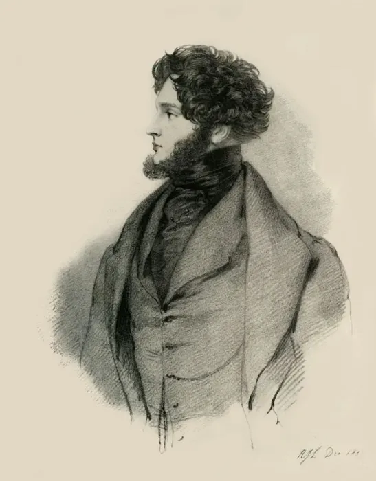 Framed Print : Alfred, Count d Orsay, 1833. Creator: Richard James Lane Framed Print : Alfred, Count d Orsay, 1833. Creator: Richard James Lane