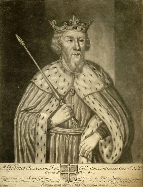 Alfred the Great, 1712. Creator: Unknown